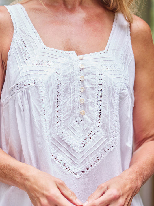 Adeline Nighty White