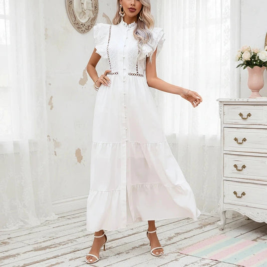 April Delight White Dress, Limited Edition