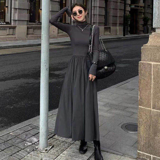 Mod Dress Full Length with Turtleneck