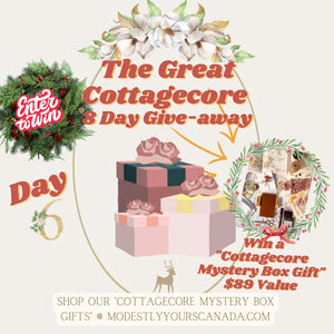 The Great Cottagecore Give-away - Day #6 is here! :) - Modestly Yours