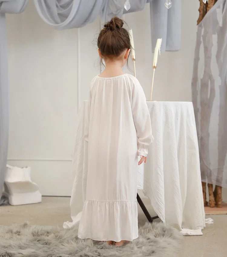 Mother & Daughter Matching Cotton Nightgown Set | Victorian Heirloom Sleepwear by Modestly Yours