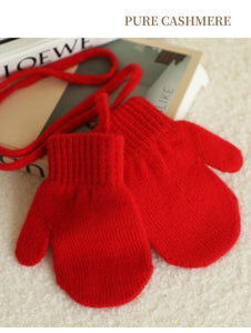 Modestly Yours 100% Baby Cashmere Knitted Mittens