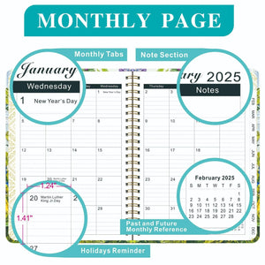 Modestly Yours 2025 Notebook Diary Weekly Planner Agenda