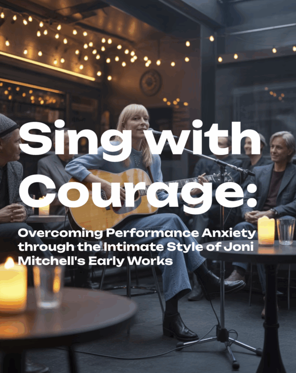 Sing with Courage! A book inspired by the works of Canadian Joni Mitchell