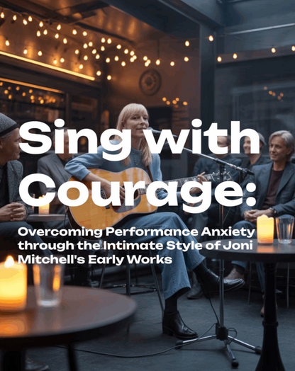 Sing with Courage! A book inspired by the works of Canadian Joni Mitchell