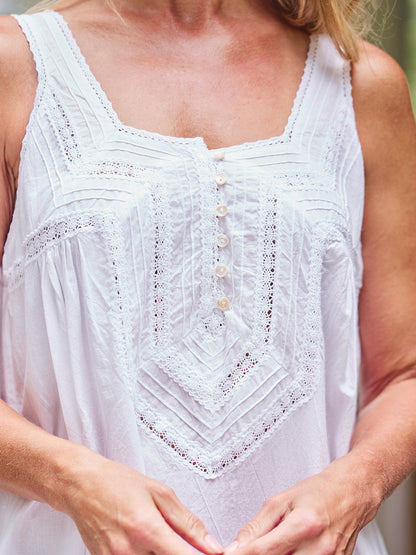 Adeline Nighty White