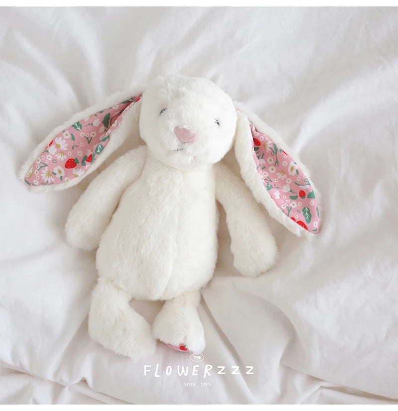 Bonnie Rabbit Plush, Soft Pastel Floral