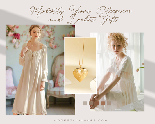 Sleepwear & Locket Gift Set - Limited Edition