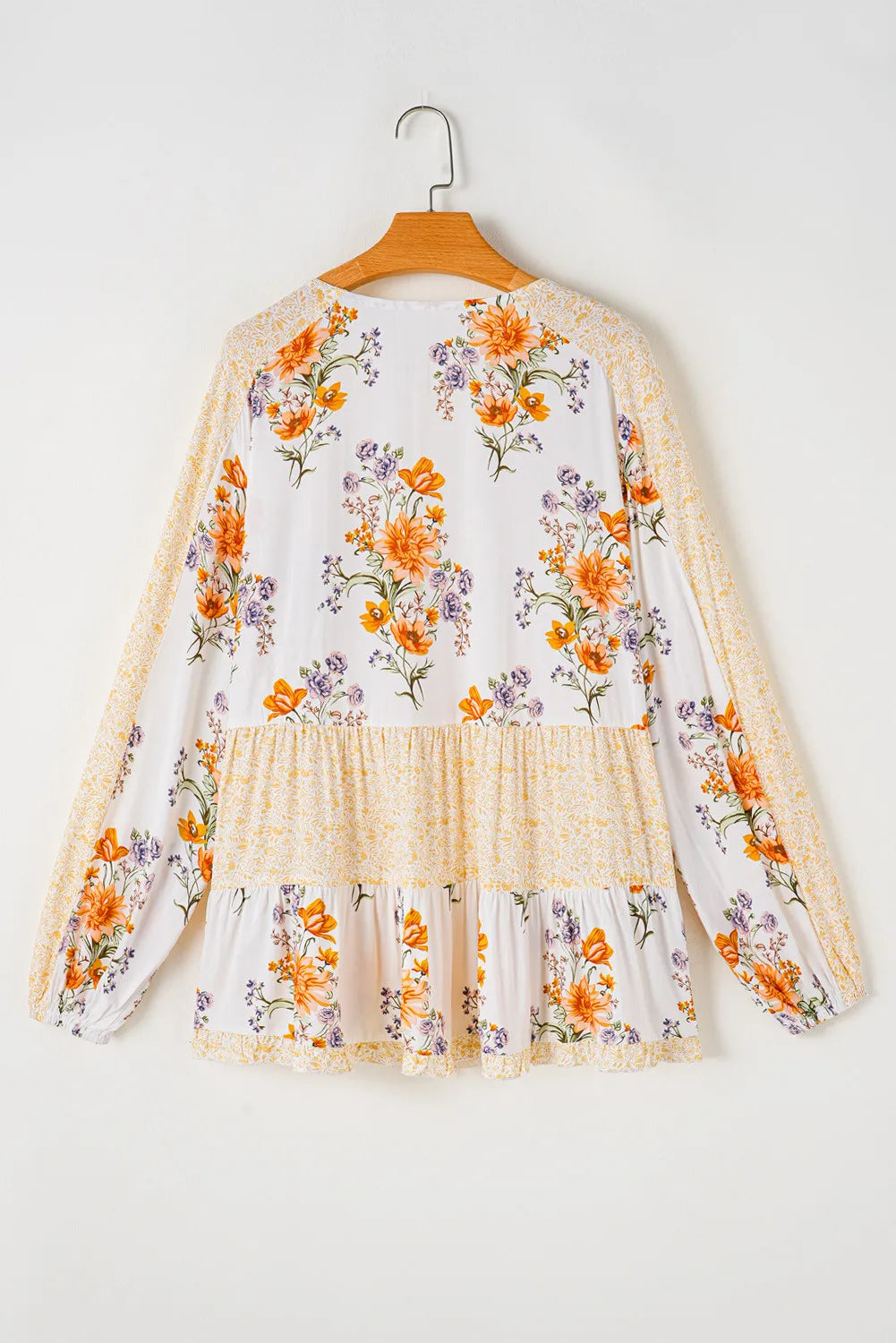 Butter Cream Blouse, Long Sleeve Plus