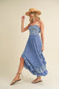 Daisy Floral Ruffled Hem Maxi Cami Dress