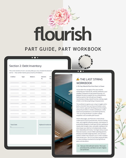 Flourish: A Beautiful Guide to a Canadian Woman's Debt-Free Journey
