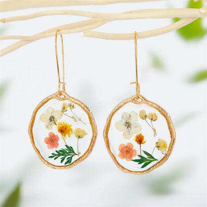 Garden Charm Wildflower Drop Earrings