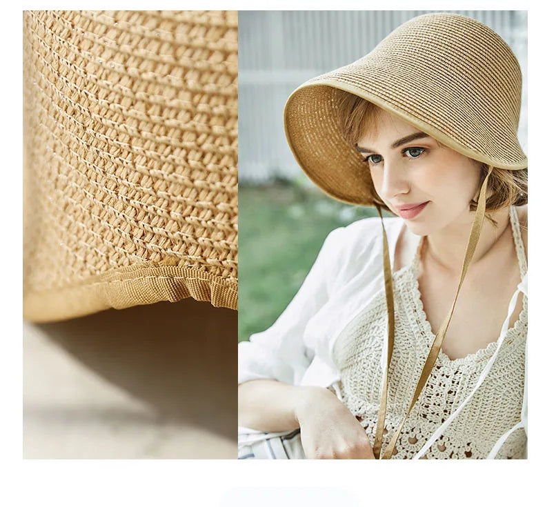 Emma Cloche Straw Hat