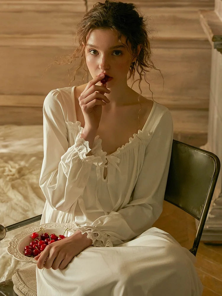Tudor Sleepwear, Heirloom Pink or White