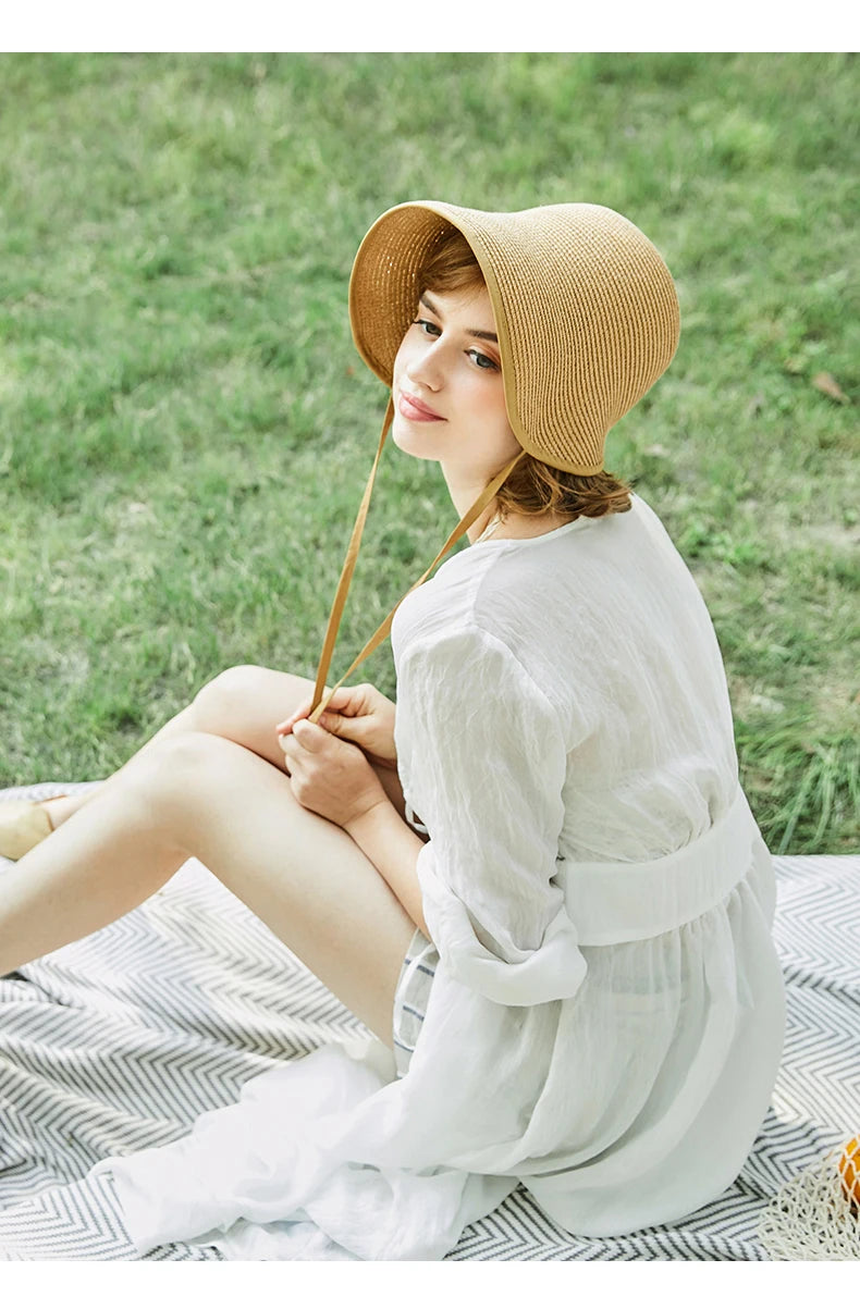 Emma Cloche Straw Hat