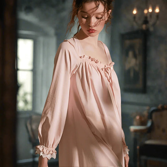 Tudor Sleepwear, Heirloom Pink or White