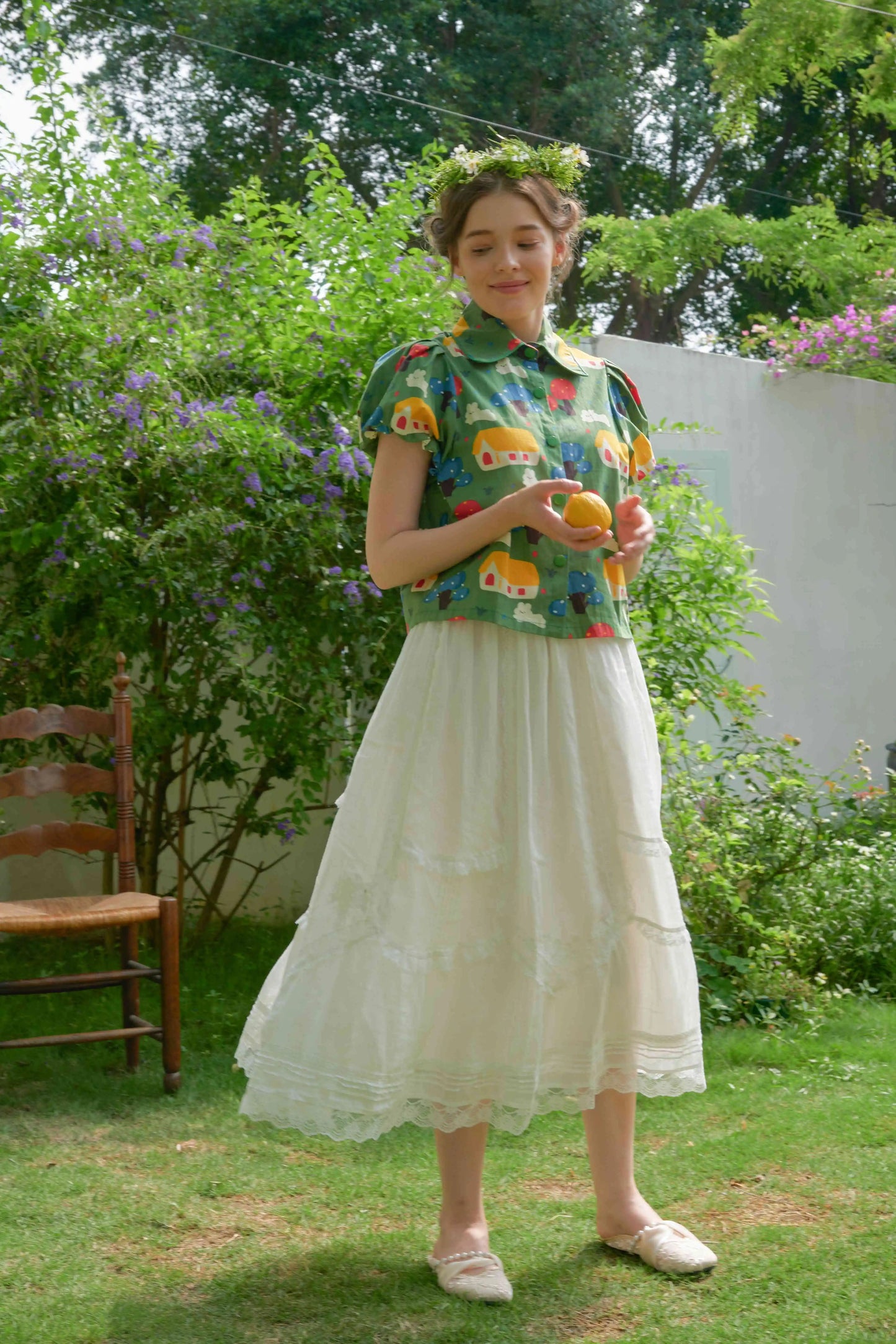 Cottage Puff Sleeve Shirt