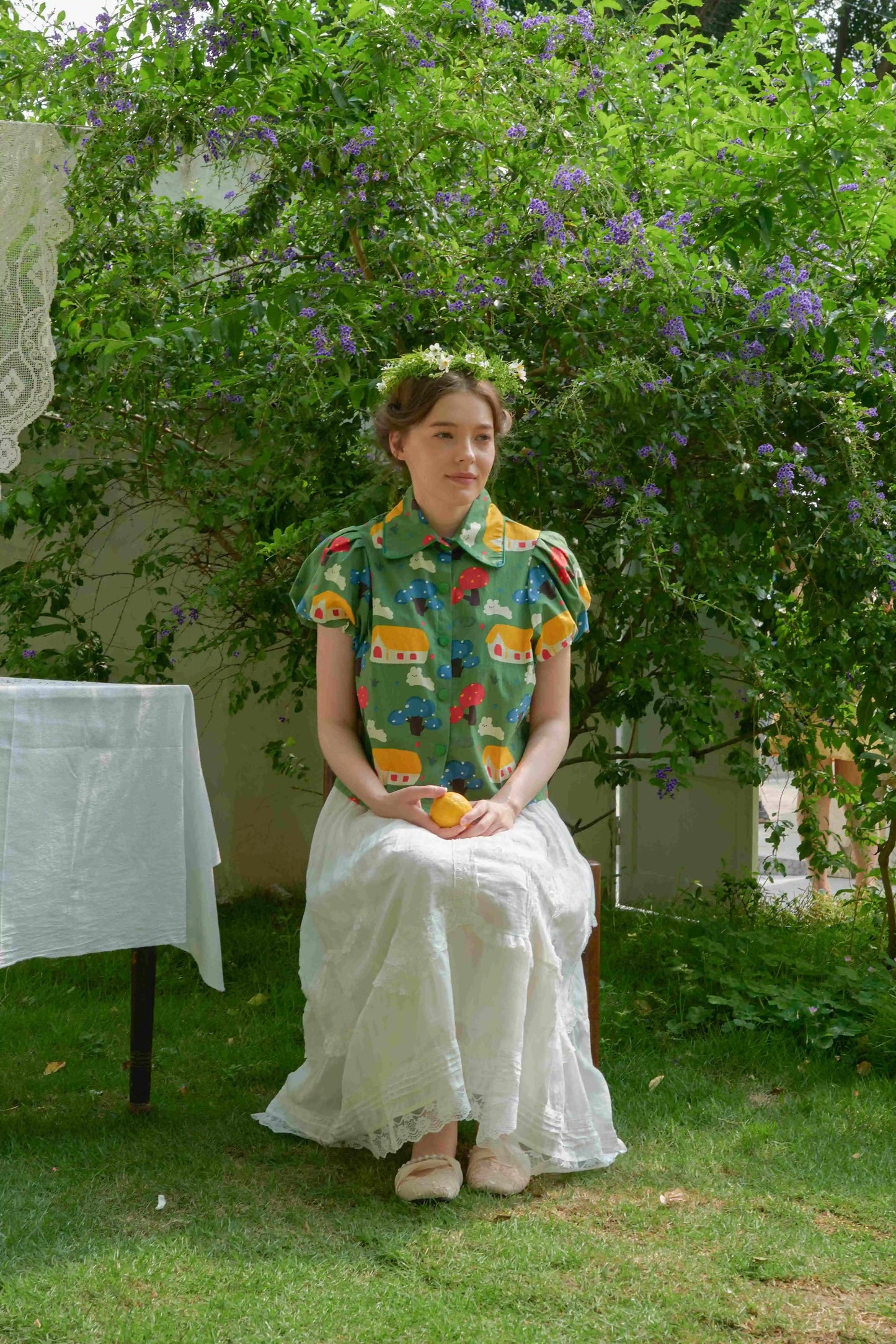 Cottage Puff Sleeve Shirt