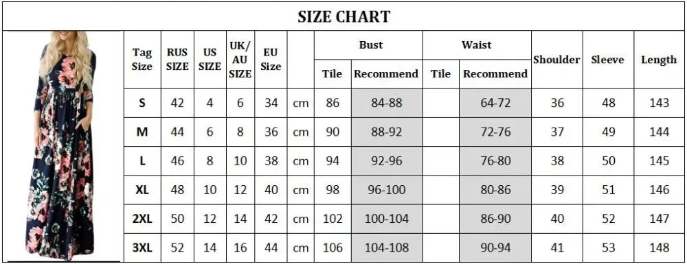 Summer Maxi Dress Women’s Pink Floral Print Boho Beach Dress Ladies Evening Party Long Dress Sundress Vestidos De Festa 3XL