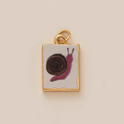 Pendant, New Love Animal Series Pendant Sweet and Simple Style Necklace Gold Plated Color Preserved
