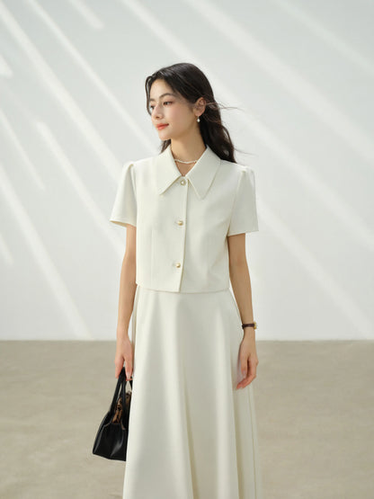 Elegant White Maxi Dress Square Neck Sleeveless Long Dress Summer Slim Fit Waist Dress for Petite Women Hepburn Style Fashion