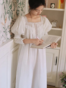 French Cotton Luxe Heirloom Nightgown