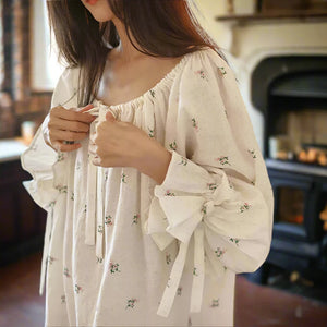 Sweet Cotton Ruffled Dreams, Nightwear