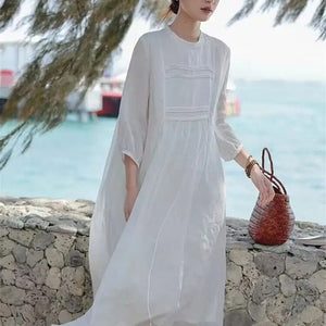 Seaside Dream, White Dress