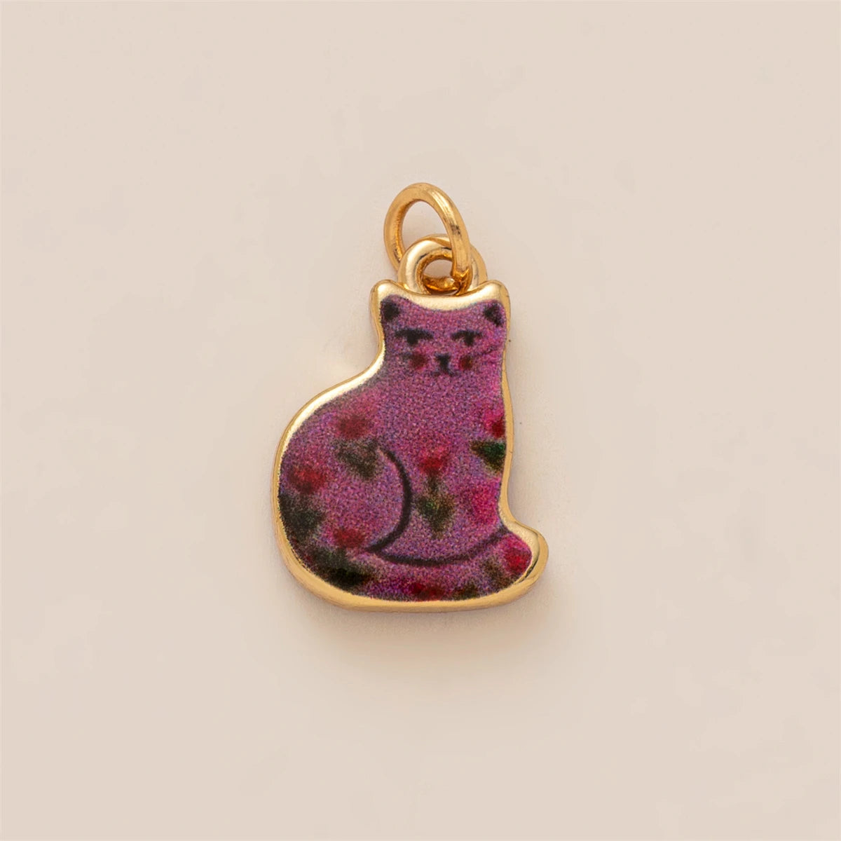 Pendant, New Love Animal Series Pendant Sweet and Simple Style Necklace Gold Plated Color Preserved