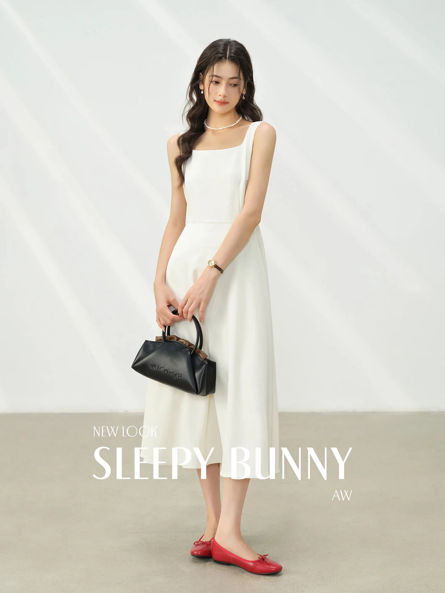 Elegant White Maxi Dress Square Neck Sleeveless Long Dress Summer Slim Fit Waist Dress for Petite Women Hepburn Style Fashion