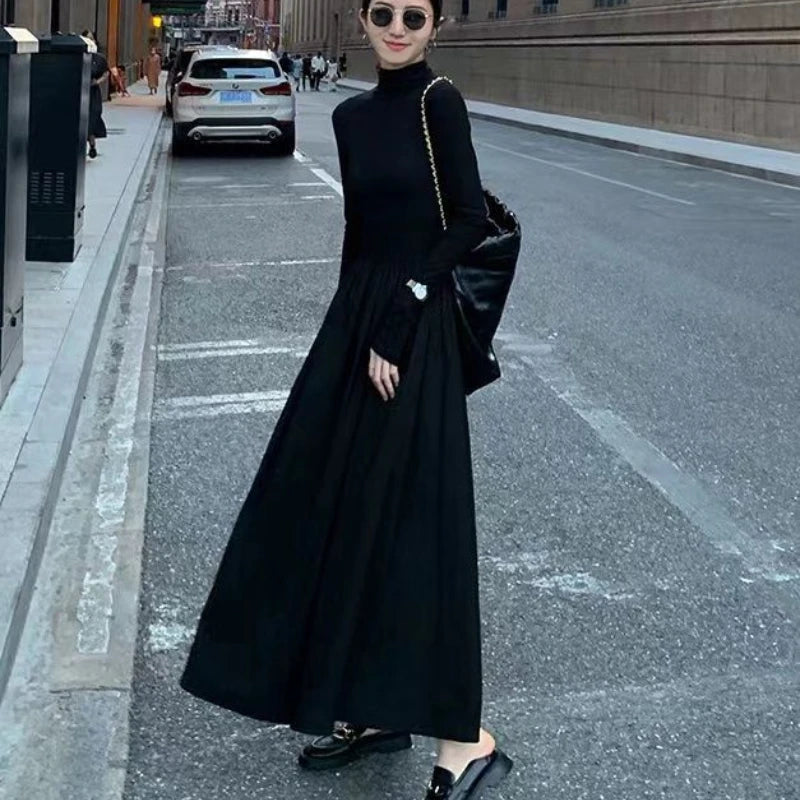 Mod Dress Full Length with Turtleneck