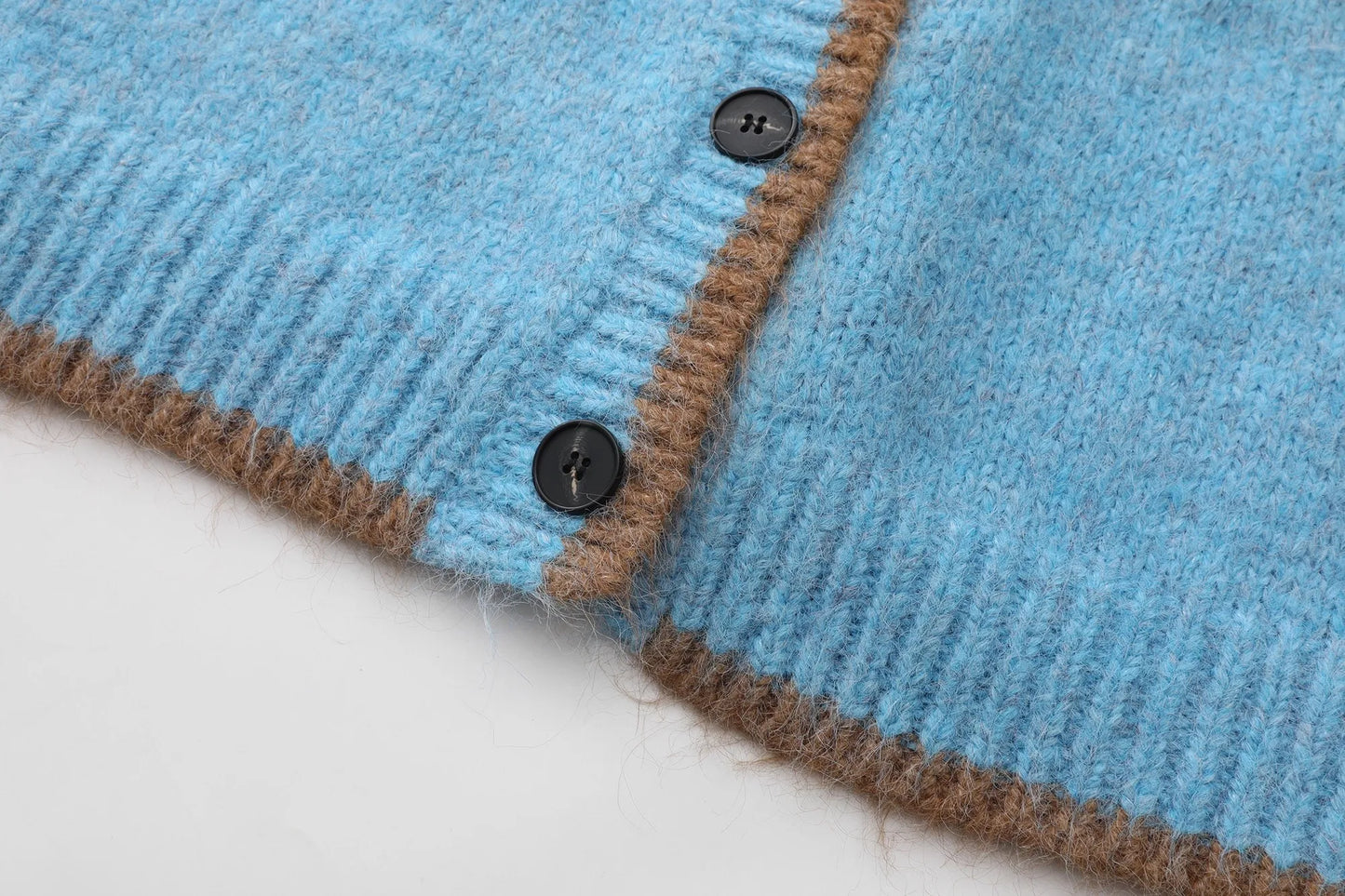 Fair Isle Blue Cashmere Sweater