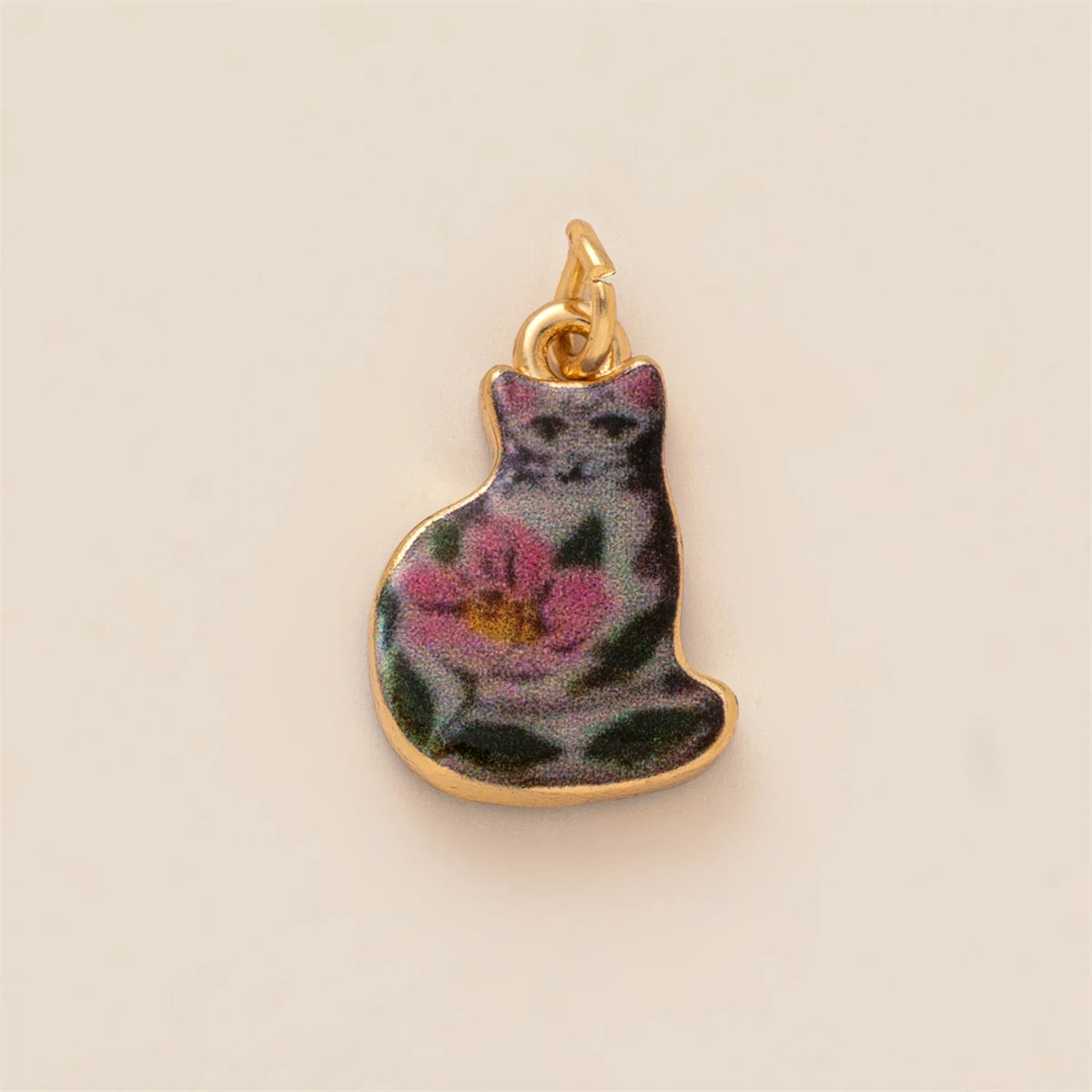 Pendant, New Love Animal Series Pendant Sweet and Simple Style Necklace Gold Plated Color Preserved