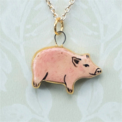 Pendant, New Love Animal Series Pendant Sweet and Simple Style Necklace Gold Plated Color Preserved