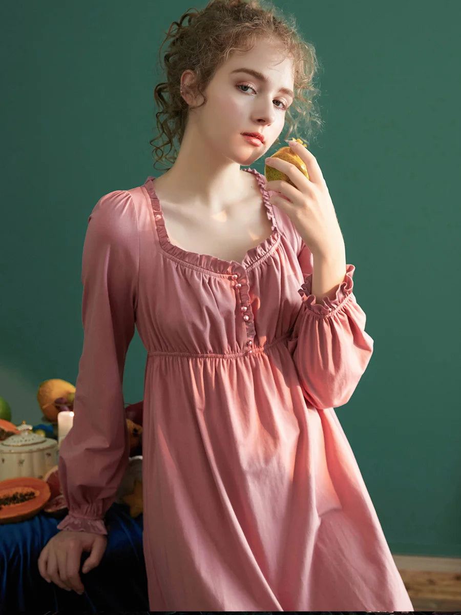 Genevieve Cotton Sleepwear, multiple colours