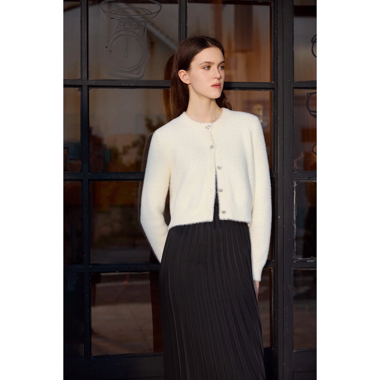 Luxe Mohair Cardigan XS-2XL