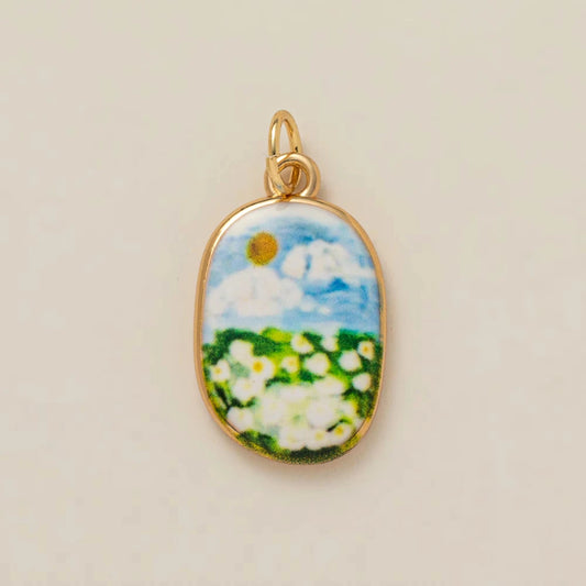 Folk Art Charm - Country Road