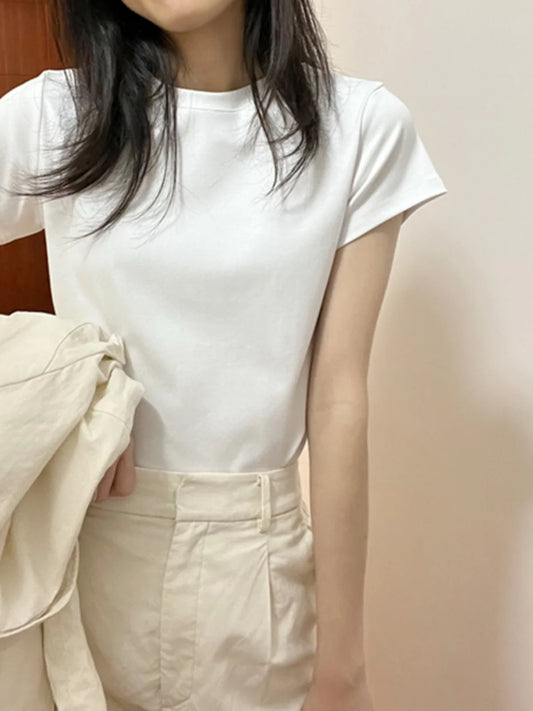 Luxe Tee Slim Fit Basic