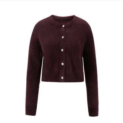 Luxe Mohair Cardigan XS-2XL