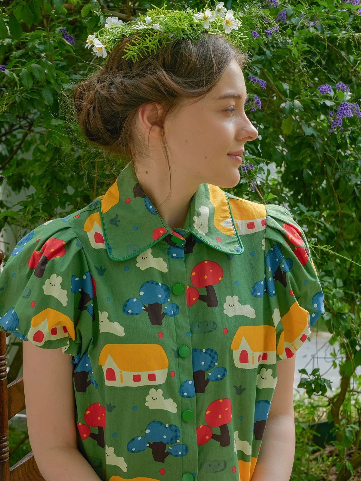 Cottage Puff Sleeve Shirt