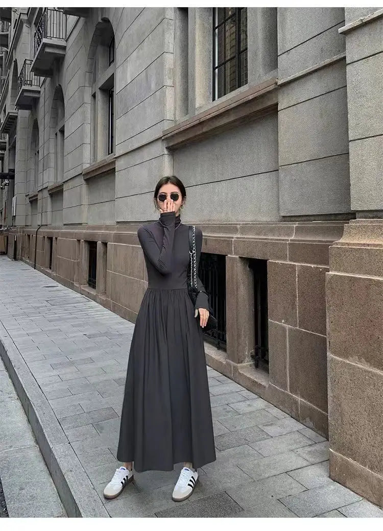 Mod Dress Full Length with Turtleneck