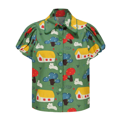 Cottage Puff Sleeve Shirt