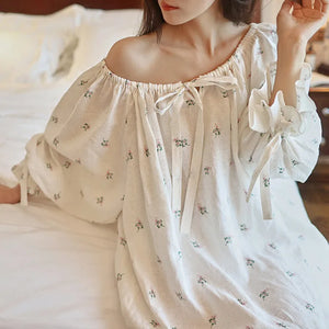 Sweet Cotton Ruffled Dreams, Nightwear