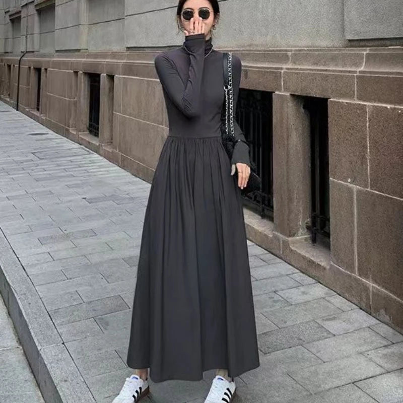 Mod Dress Full Length with Turtleneck