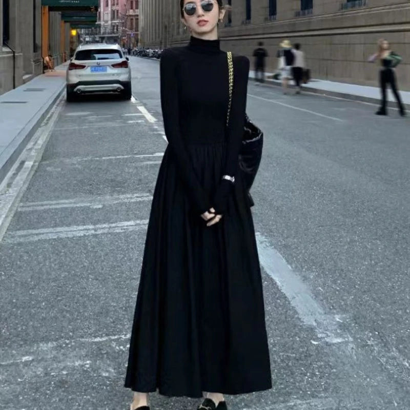Mod Dress Full Length with Turtleneck