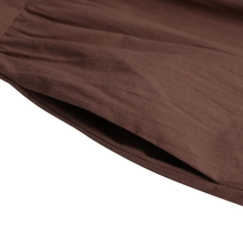 The Charlotte Dress, Jersey Cotton Pocket Maxi