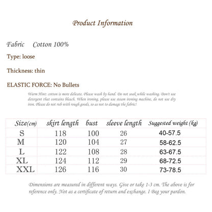 Victorian Chic 100% Cotton Sleepwear, Half or Long Sleeve