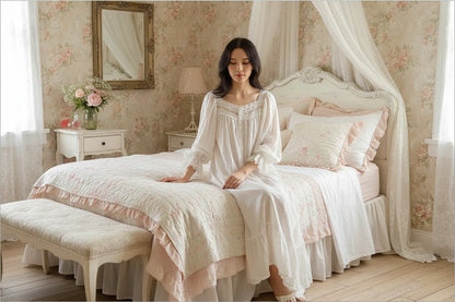 Olivia Lace Nightgown