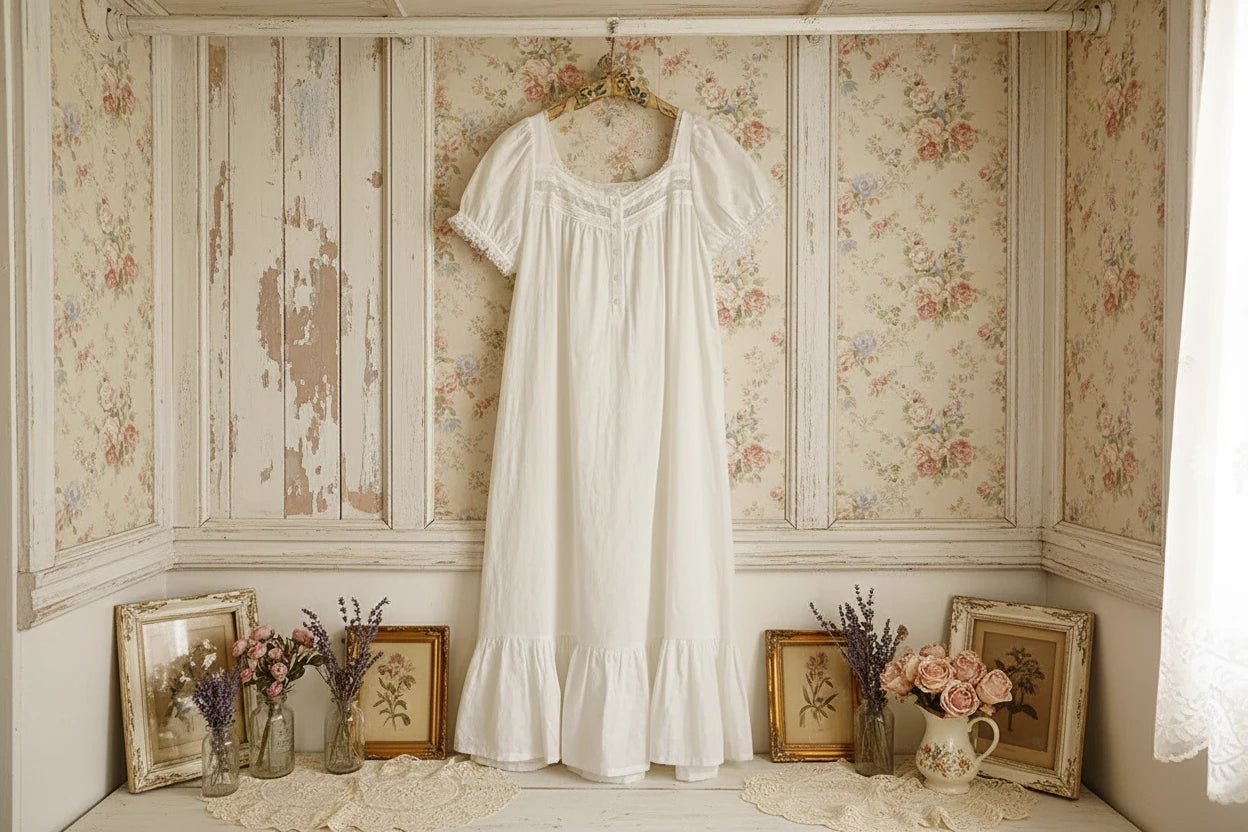 Olivia Lace Nightgown