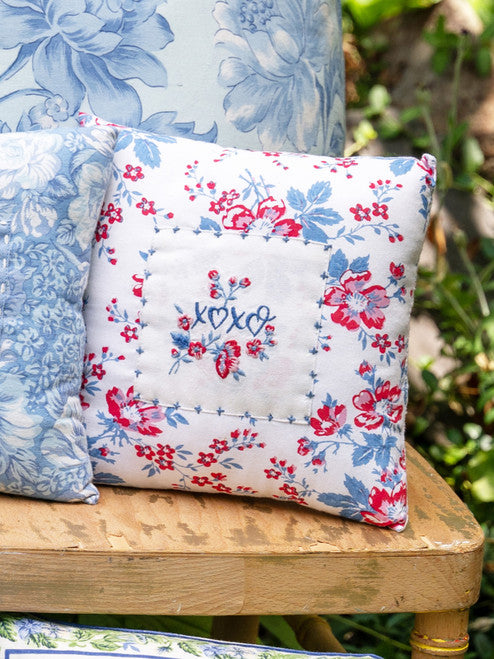 XOXO Patchwork Cushion